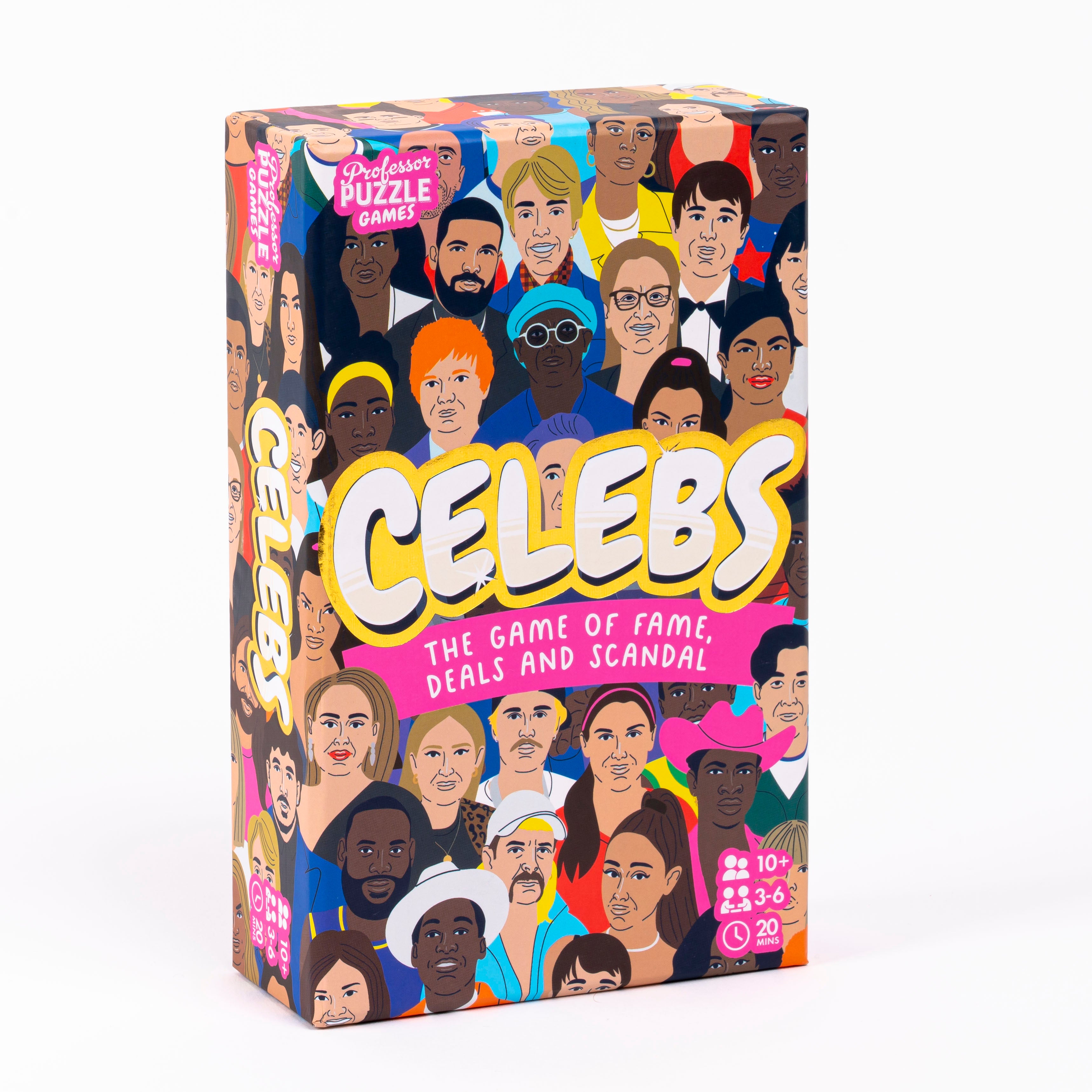 celebs the game fame deals scandal professor puzzle