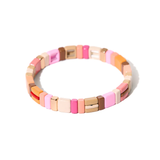 Malibu Sugar Patchwork Bracelet - Pastel