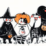Print - "Trick or Treat Friends"