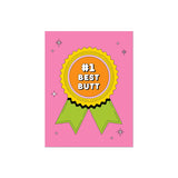 #1 Best Butt - Love/Anniversary Card