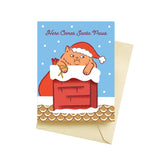 Santa Paws Holiday Card