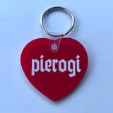 'Pierogi' Heart Keychain