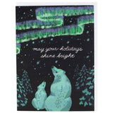 Aurora Borealis Holiday Card