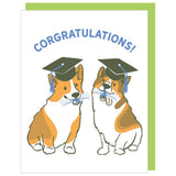 Accomplished Corgis Graduation Card