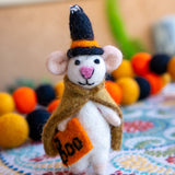 Gandalf The Wizard Mouse Holiday Eco Wool Ornament