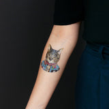 Punk Cat Tattoo Pairs