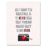 That Fucking Mariah Carey Song Holiday Card