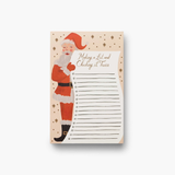 Rifle Paper Notepad Santa's List
