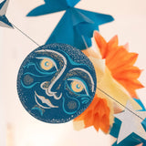 Man on the Moon Sewn Garland