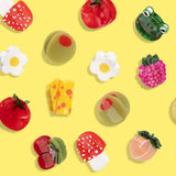 Jenny Lemons Micro Summer Orchard Hair Claw Clip Set