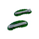 Jenny Lemons Pickle Alligator Hair Clip Set