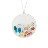 Assorted Pills Shaker Christmas Ornament