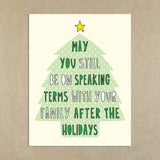 Speaking Terms Holiday Card