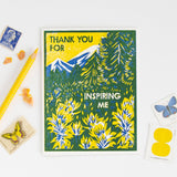 Thank You for Inspiring Me Thank You Card