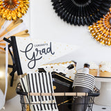 Graduation Cap Scatter Paper Plates