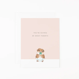Dear Hancock Baby Card - Guinea Great Parents