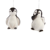Kurt Adler Flocked Penguin Ornament
