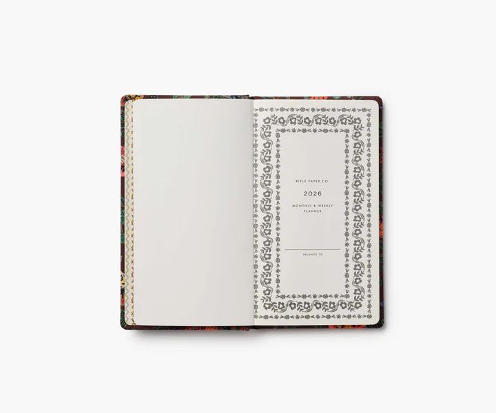 Rifle Paper Co. 2026 Hardcover Pocket Planner - Gracie