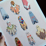 5" x 7" Cozy Ghosts Art Print