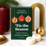 Holiday Shower Steamers - Orange & Cranberry