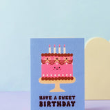 Birthday Card - Sweet Cake