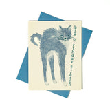 Big Birthday Stretch - Risograph Birthday Card