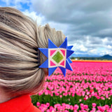 Quilt Hair Claw