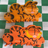 Orange Cat Clip - Light Orange