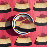 Flan-cocho Delicioso! Chocolate Flan Everyday Card