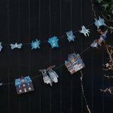 Haunted House Sewn Garland
