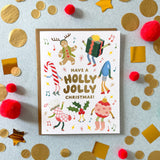 Have a Holly Jolly Christmas Holiday Card