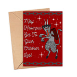 Krampusnacht Blessing Krampus Christmas Card