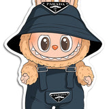 Labubu Parada Overalls Sticker