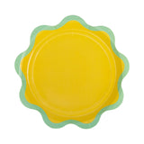 Ric Rac Edge Colorful Dessert Plates