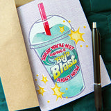 Sorry You're Not Having a Baja Blast - Get Well Card