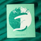 Bromstad Swedish Dishcloth - Cuddle Cats