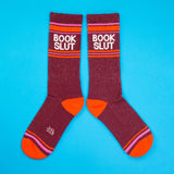 Gumball Poodle Gym Socks 'Book Slut'