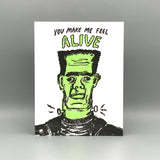 Westland Press Love/Anniversary Card - You Make Me Feel Alive