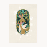 Up With Paper Holiday Card - Festive Deer