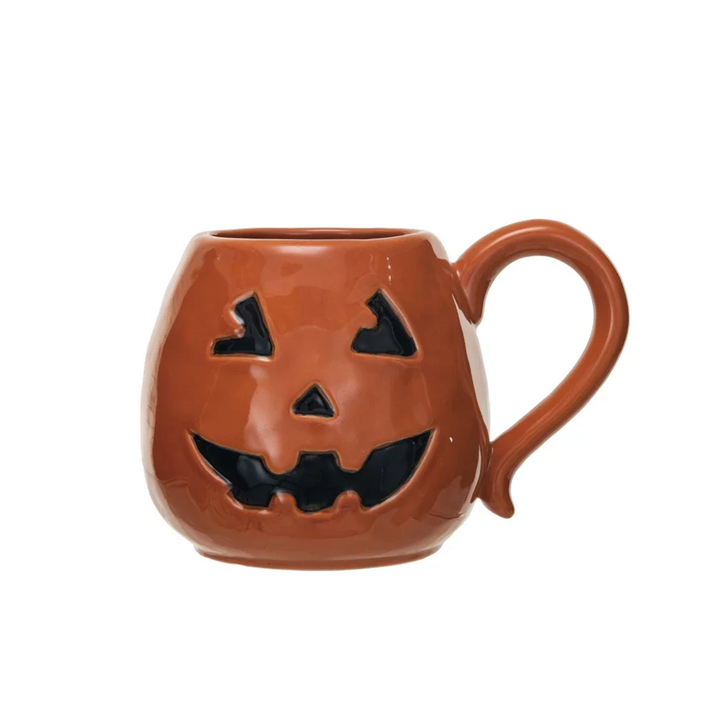 Jack O Lantern Pumpkin Mug