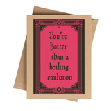 Cryptic Paper Co. Love/Anniversary Card - Boiling Cauldron