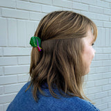 Jenny Lemons Mini Rainbow Chard Hair Claw Clip