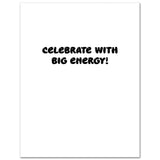 Big Energy Labubu - Birthday Card