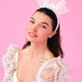 Bridal Pearl Headband Accessory, Bridal Shower Gift, Bach