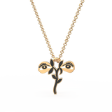 St. Lucy Pendant Necklace - Patron Saint of the Blind