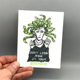 Westland Press Birthday Card - Medusa