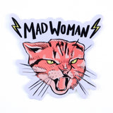 Mad Woman Cat - Sticker
