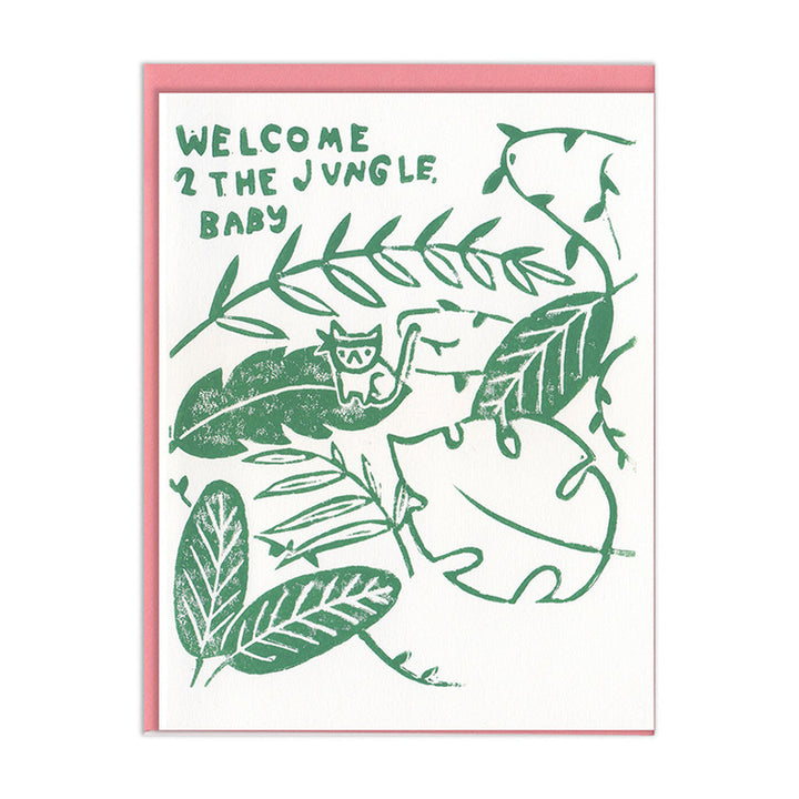 Ghost Academy Baby Card - Welcome to the Jungle