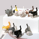 Best Friend Cat Figure Collectable Keyring Blind Box