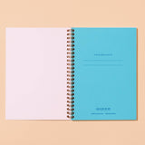 Cheese and Crackers Letterpress Spiral Notebook